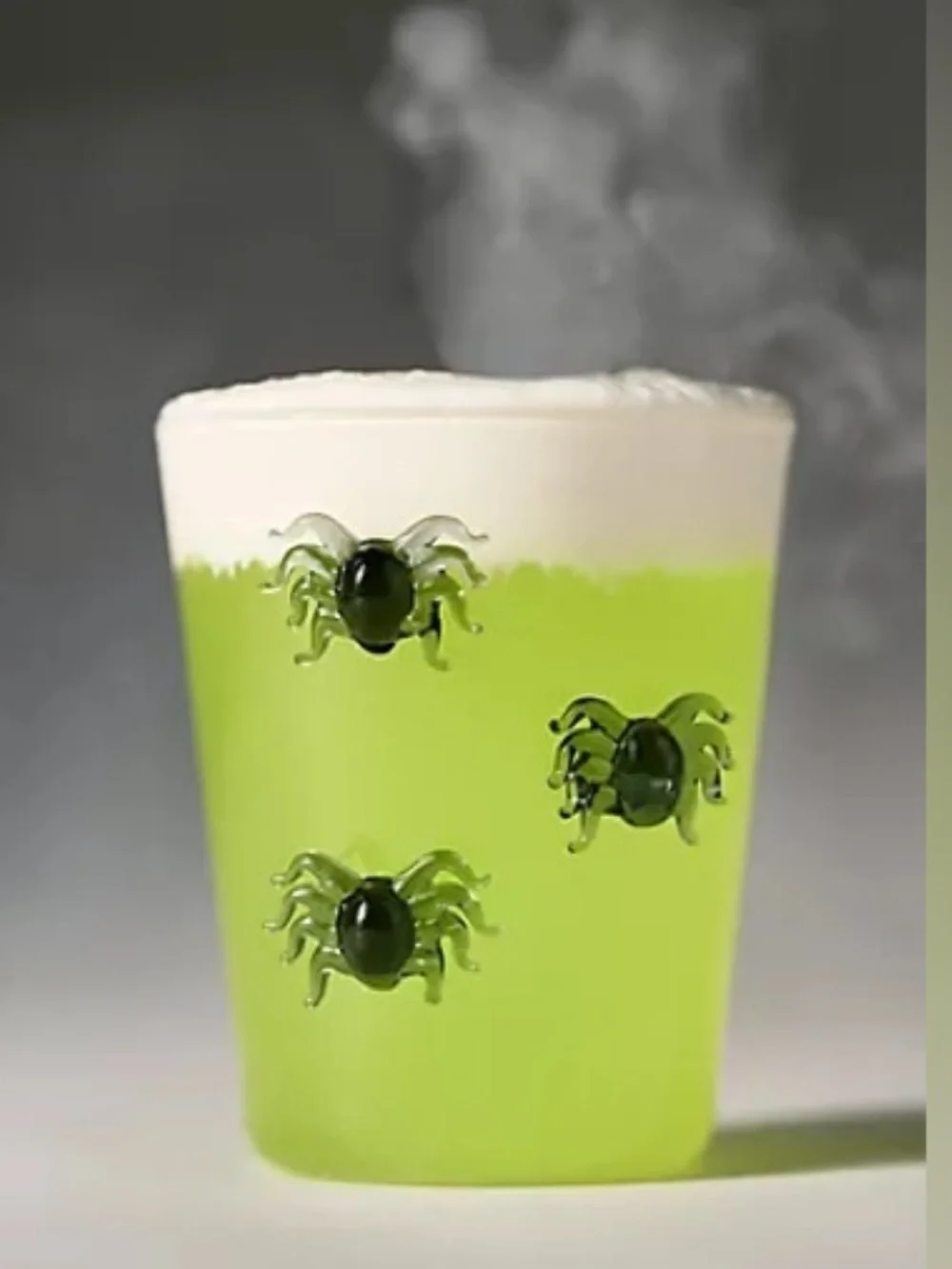 Anthropologie 3D Spider Icon Juice Glass